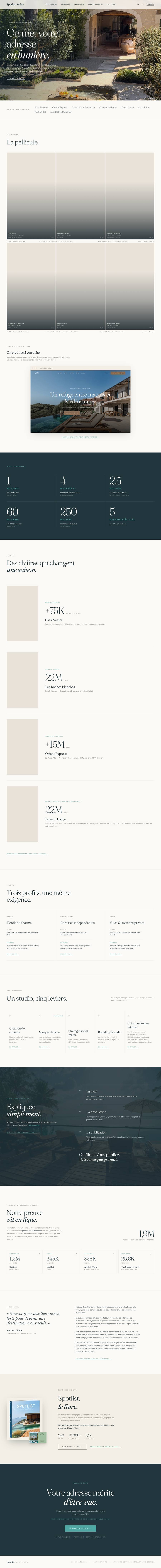 Spotlist Atelier