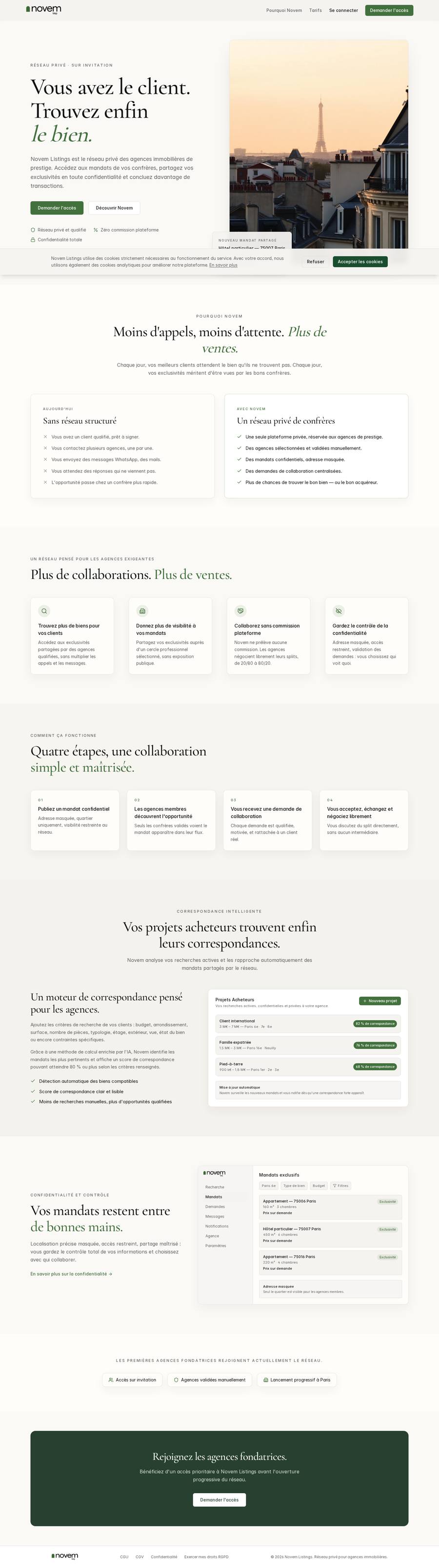Novem Listings